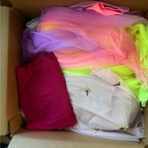Colorful Tulle Fabric Bundle